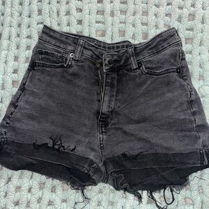 American Eagle Outfitters Charcoal Jean Shorts